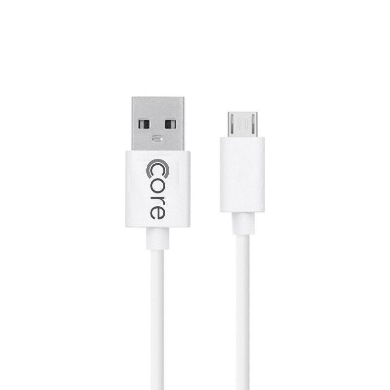New Genuine Core Micro USB Cable 1M White